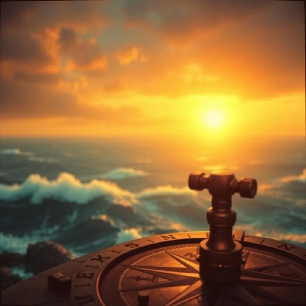 Le soleil et la boussole