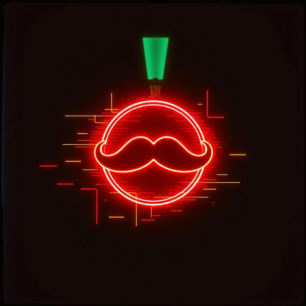 Mustache man