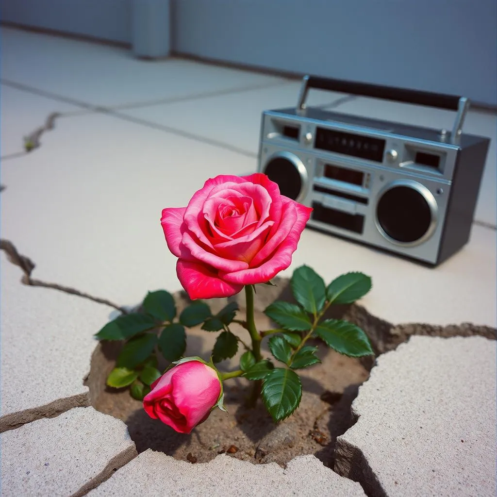 Seen a  Rose Grow