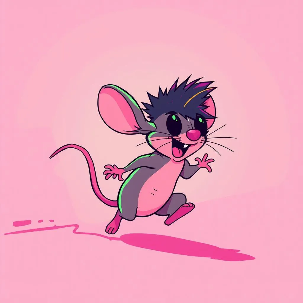 Eu sou caçadora de ratos
