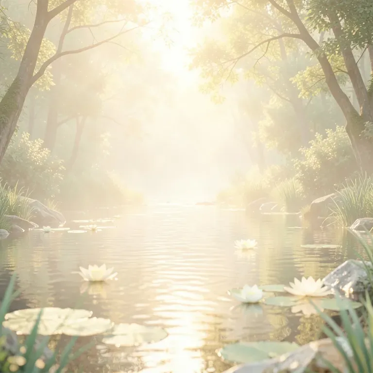 Sitting by a Crystal River