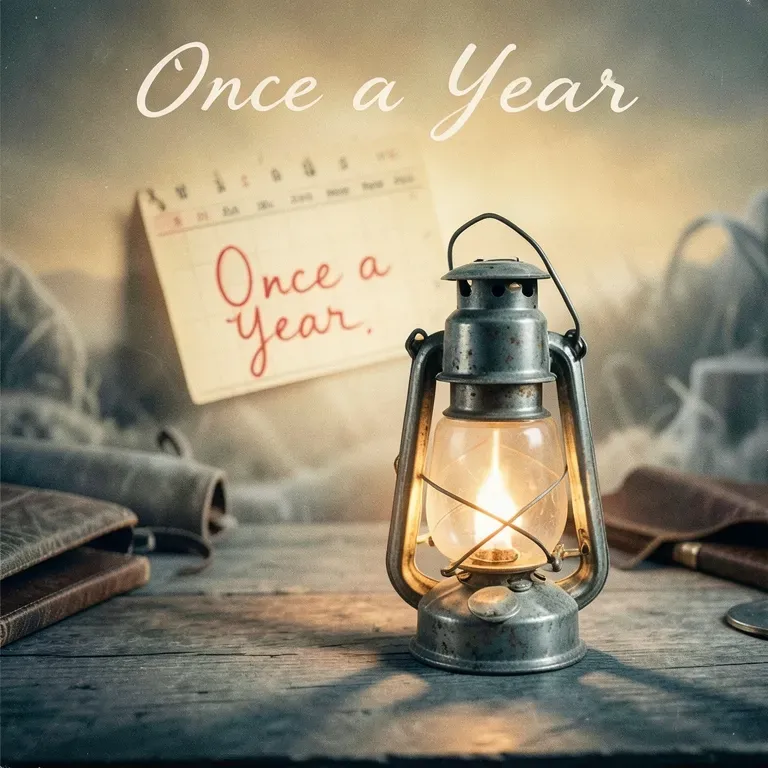 Once a year