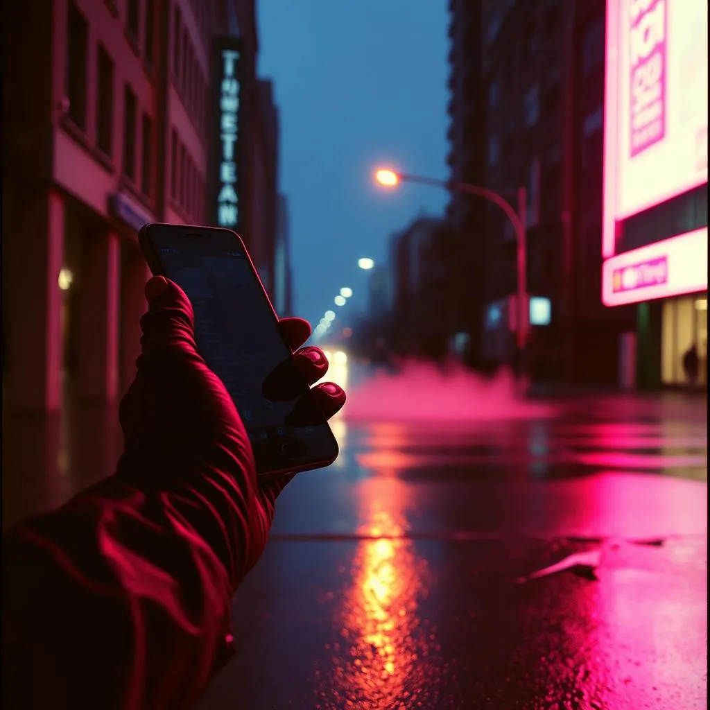 Midnight On My Phone