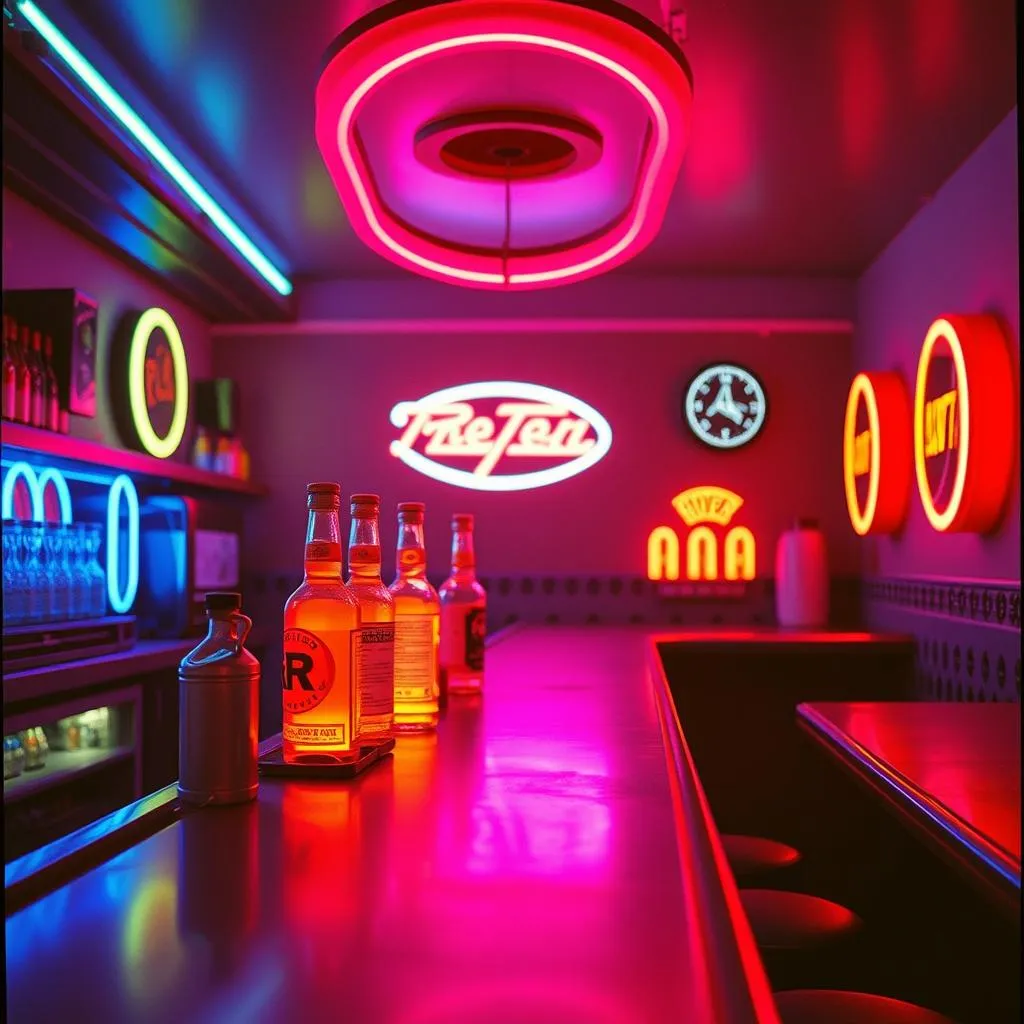 Boozin' in the Burnout Bar
