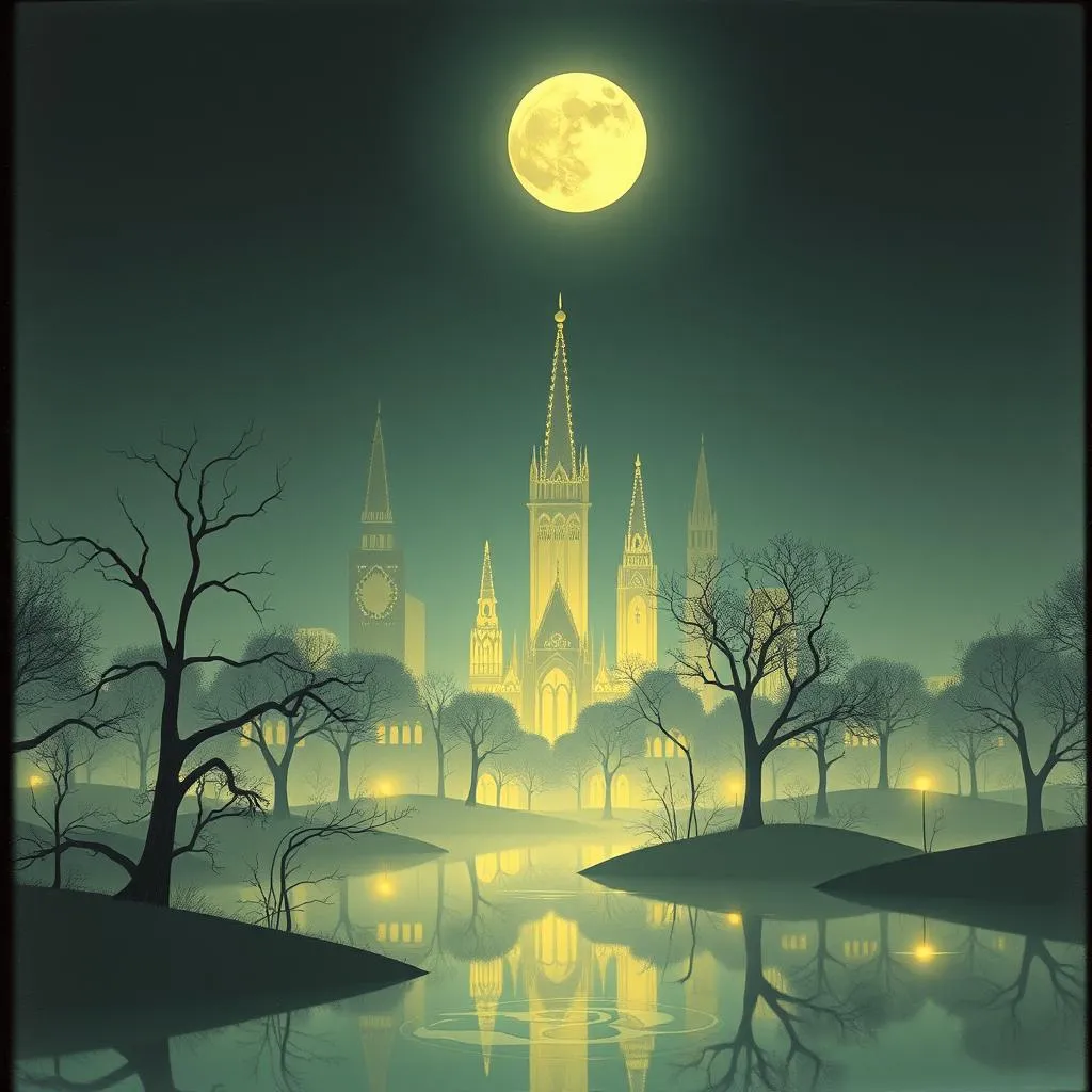 CITY IN FOREST