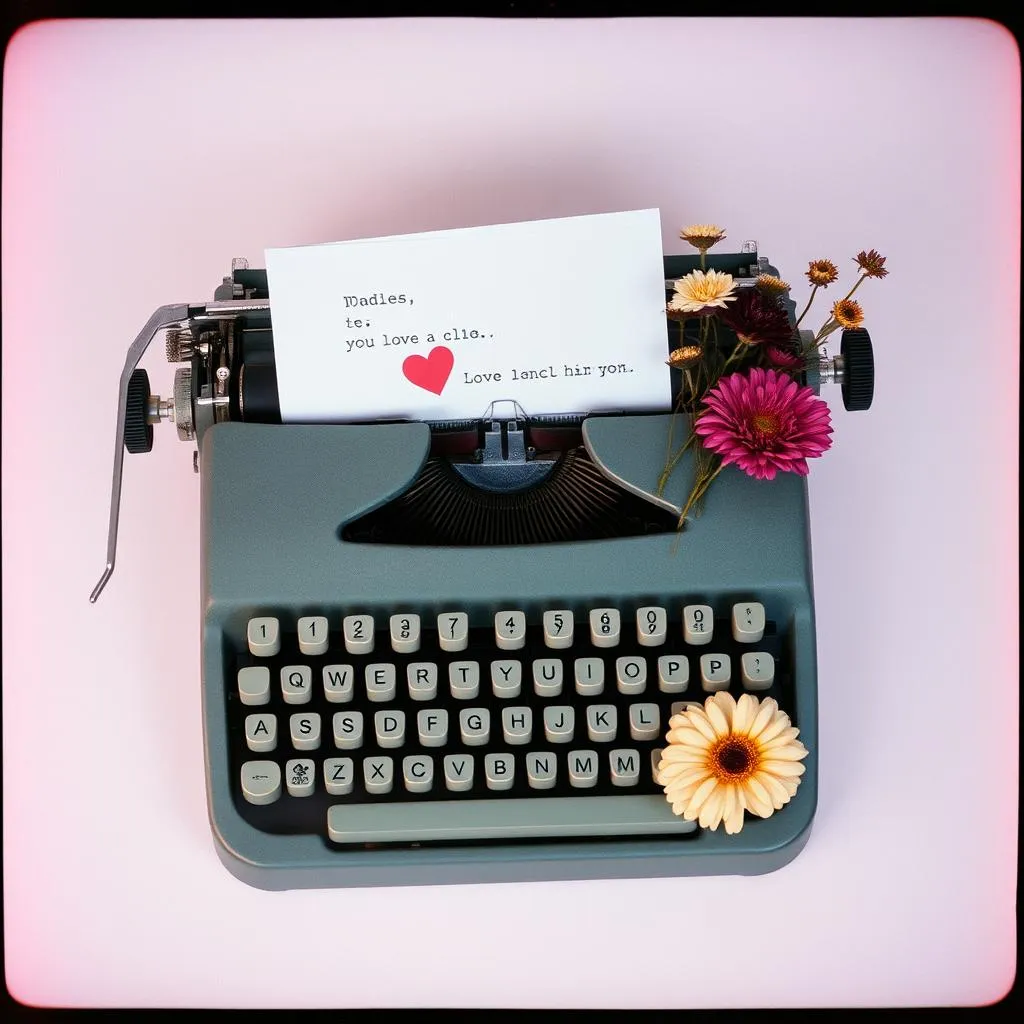 In your letter