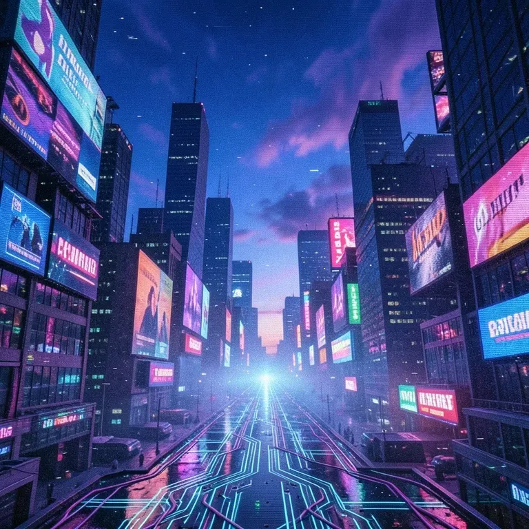 Through the glitch to you