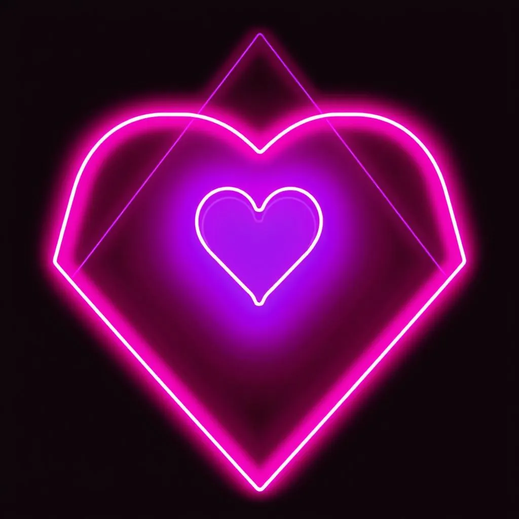 Neon Hearts