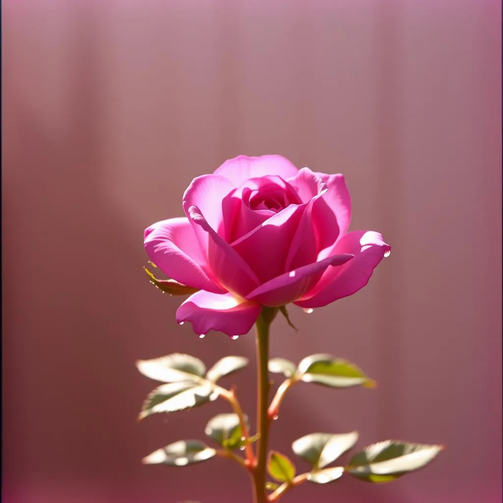 Sweet Purple Rose