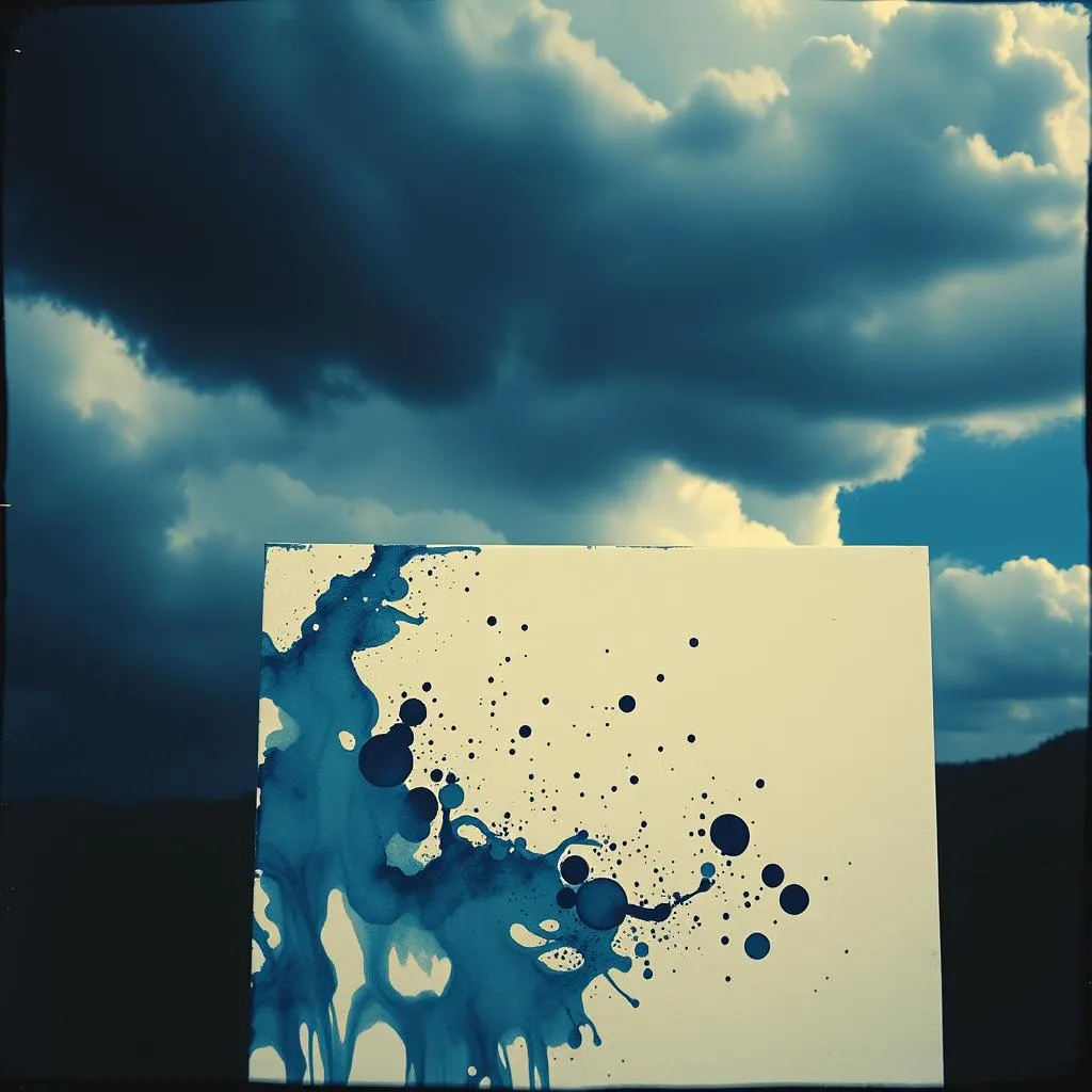 Ink Over Image