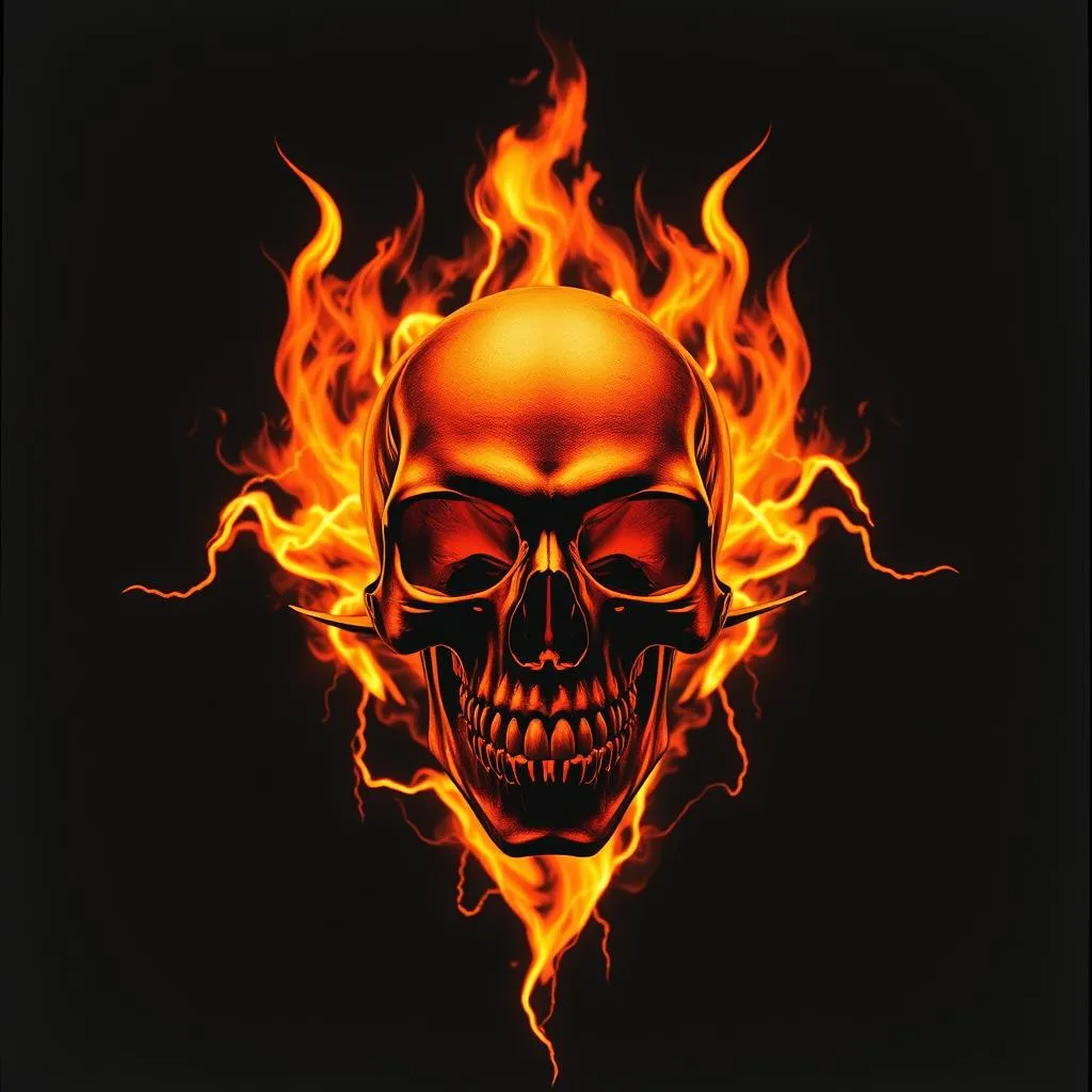 Alpha Skull Metal