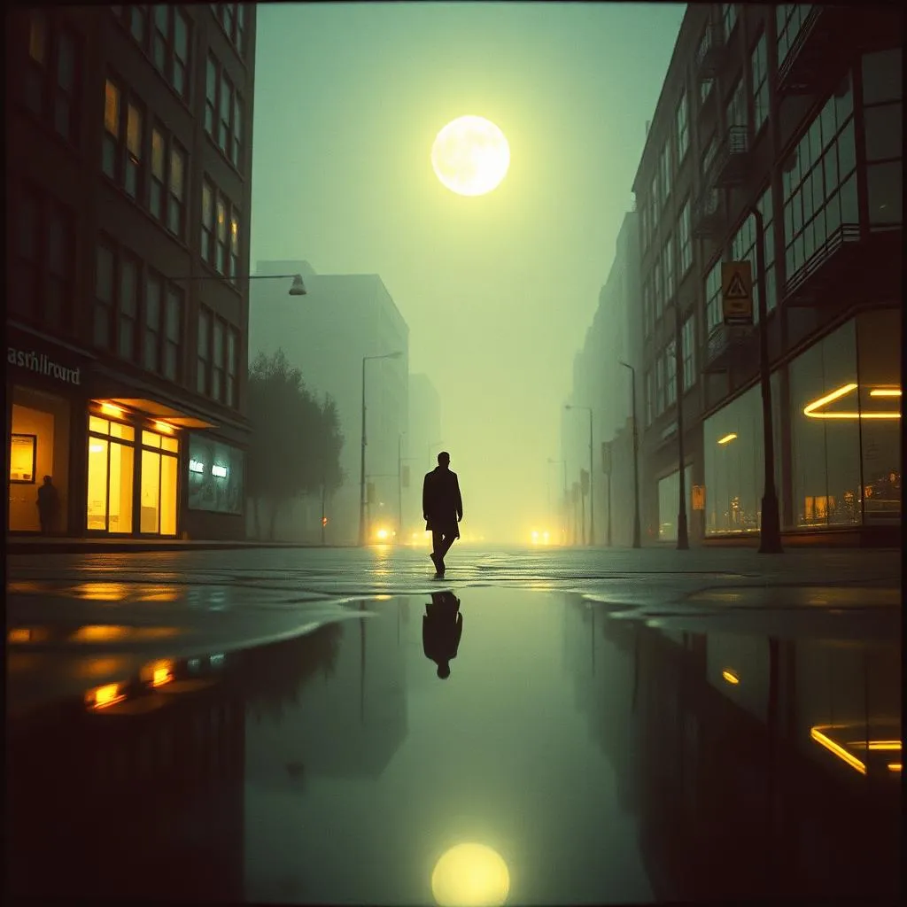 Found light