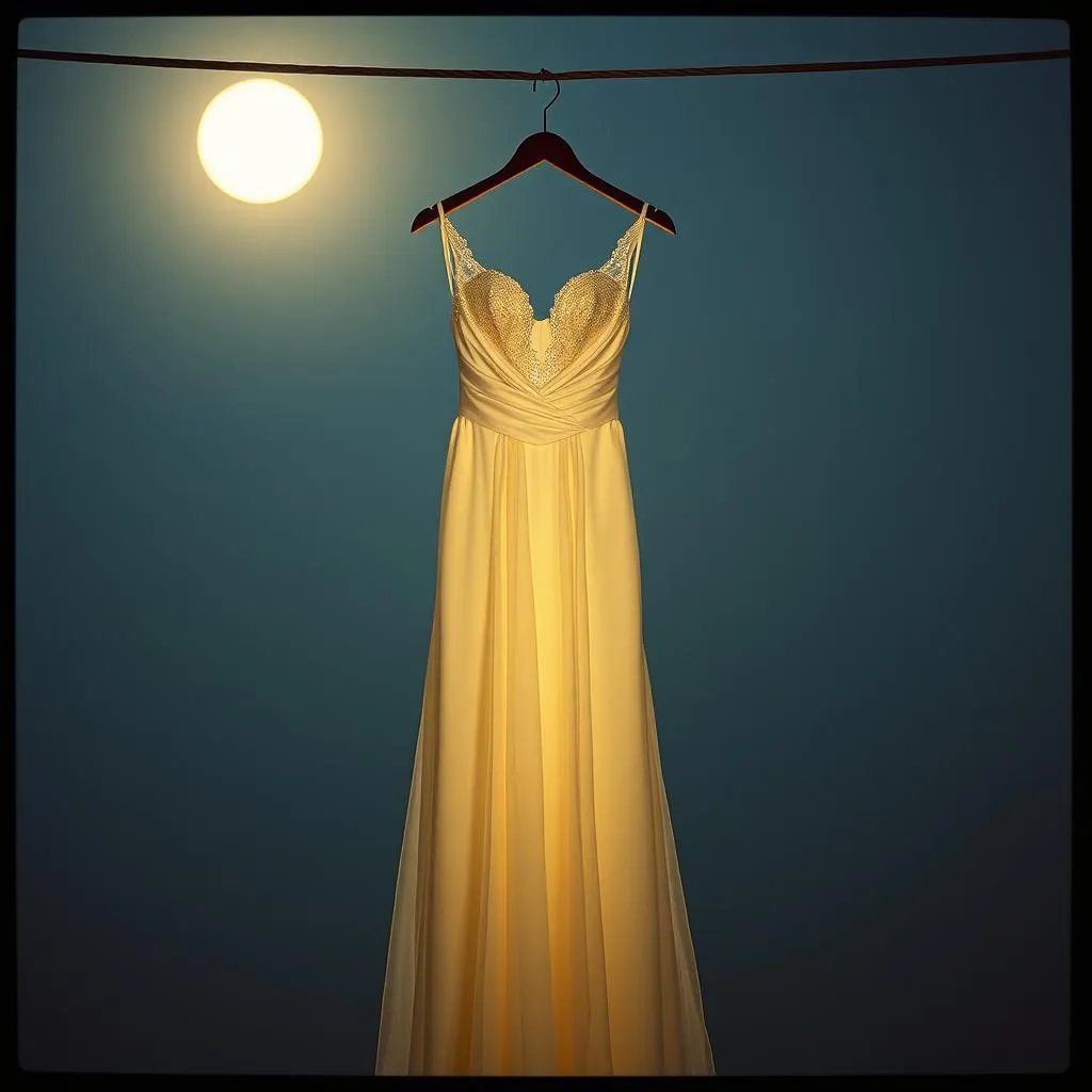 Wedding Dress Wrinkles