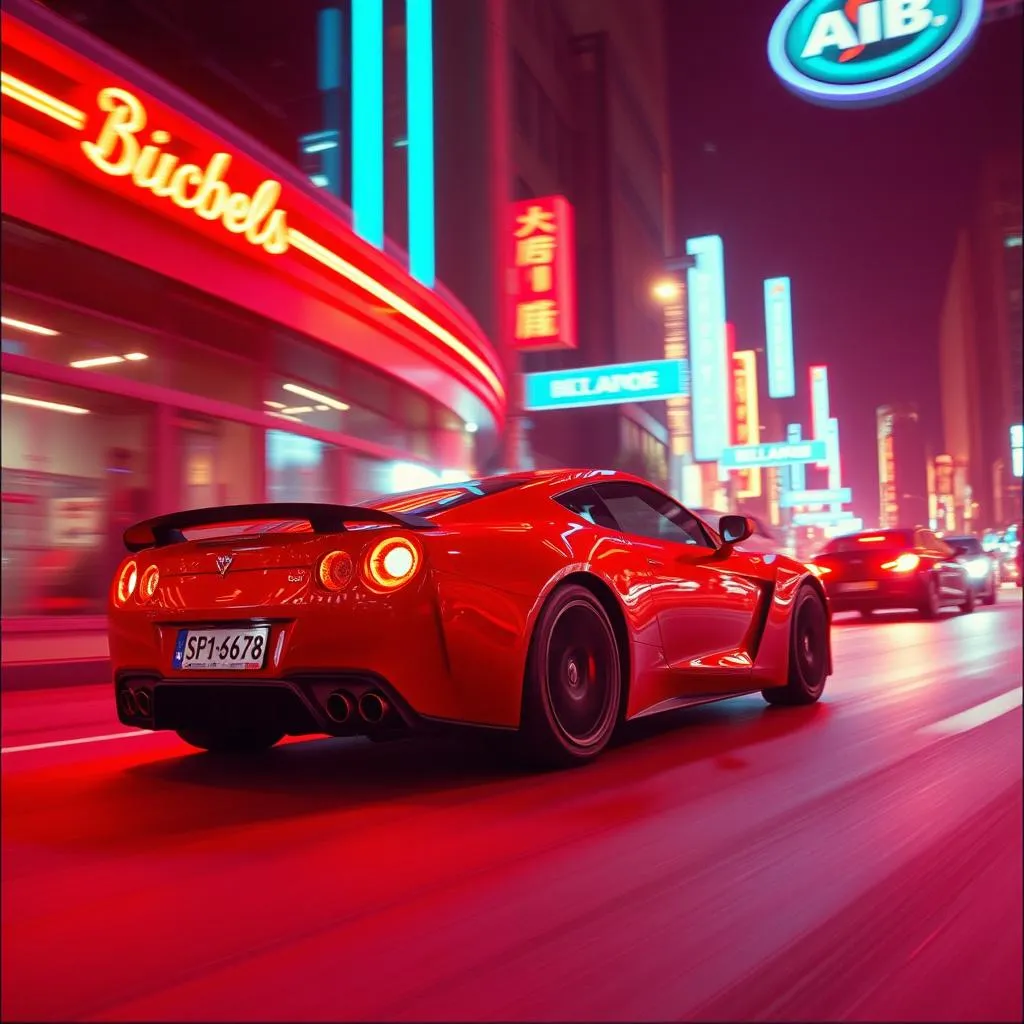 Ferrari vermelha
