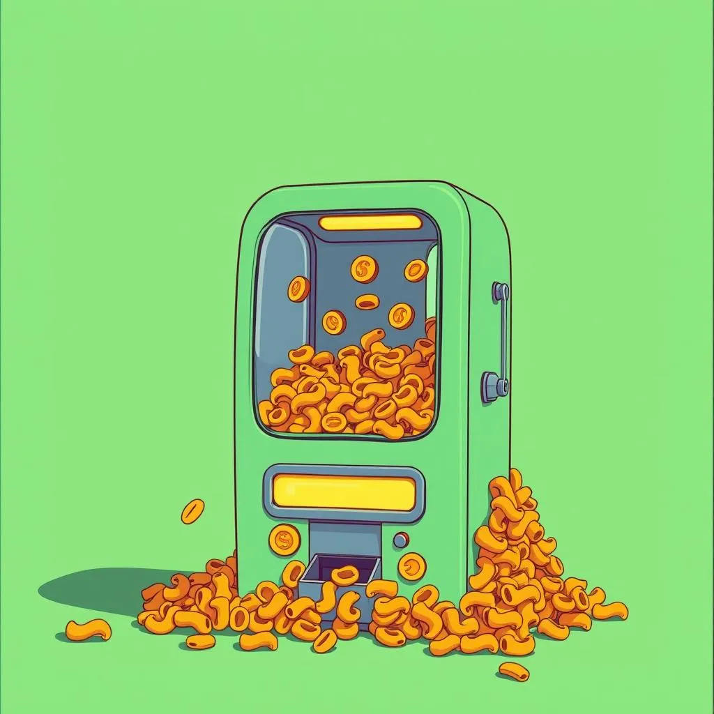 Money machine.