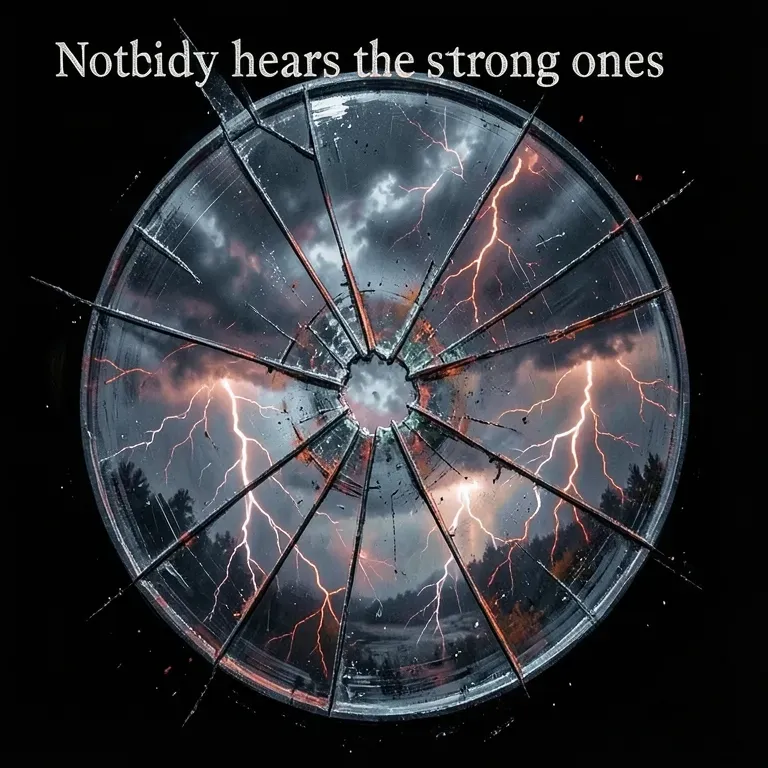 Nobody hears the strong ones