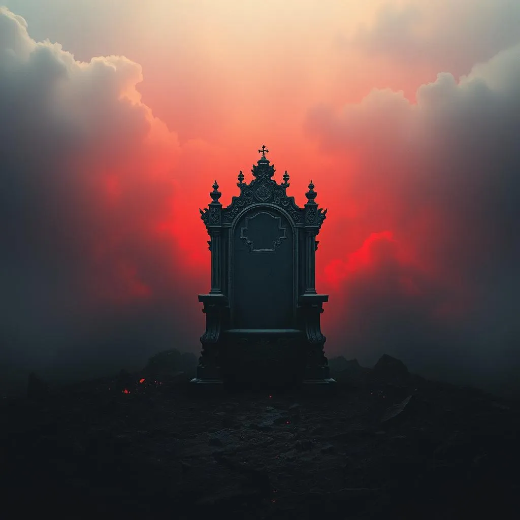 The dark one comes