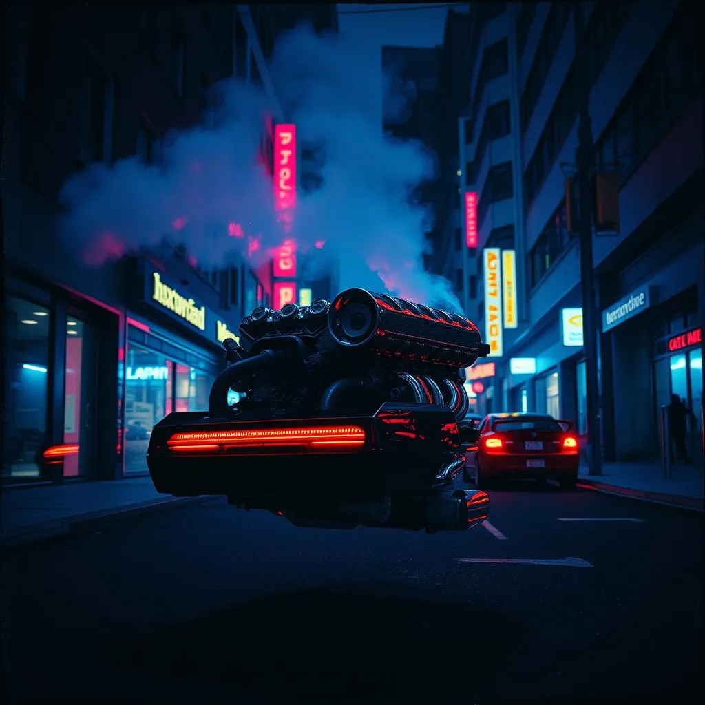 V6 Am brüllen
