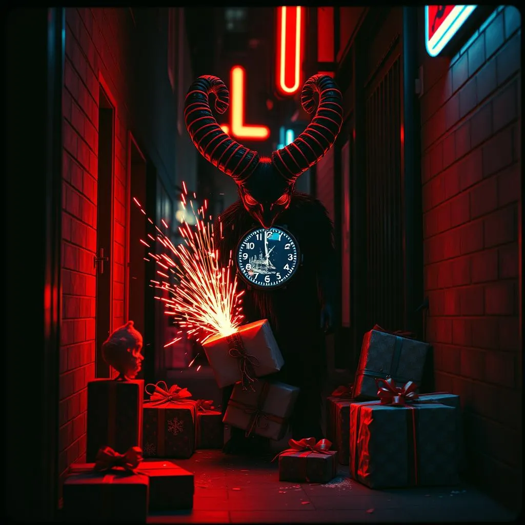Krampus krangle.