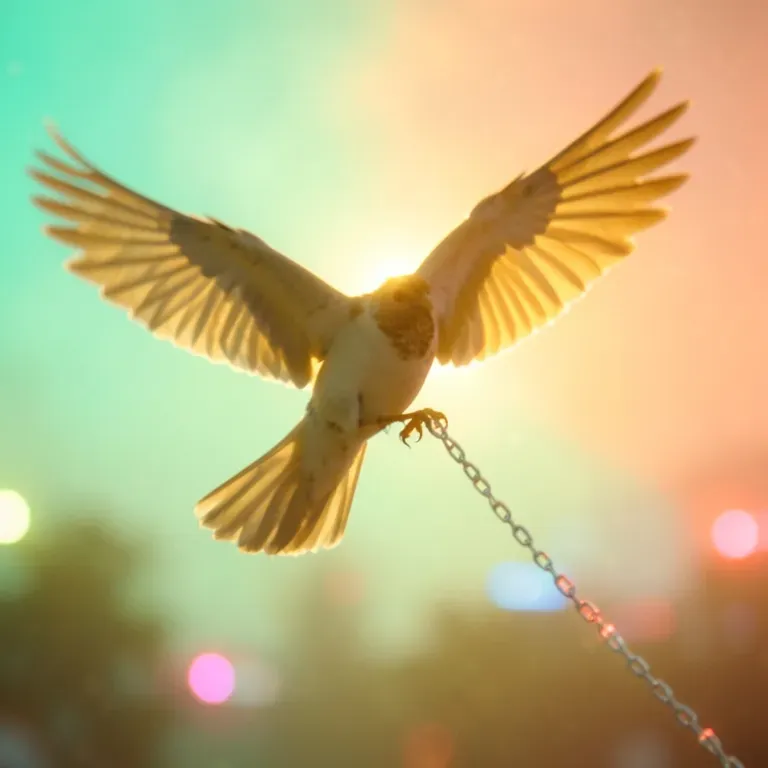 Chained bird in flight - electronic/funk/folk