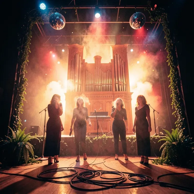 Four Bright Flames