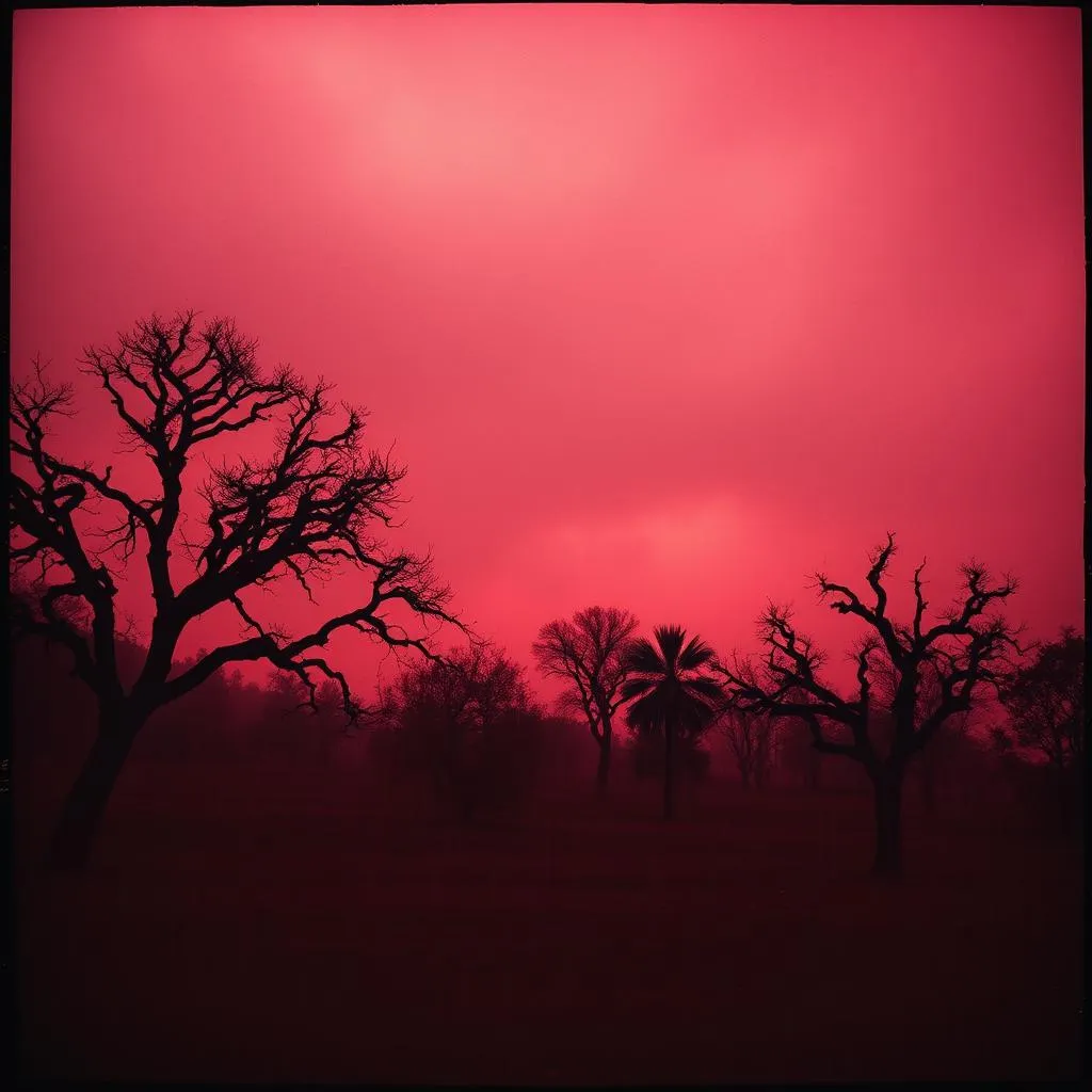 Bloody rain
