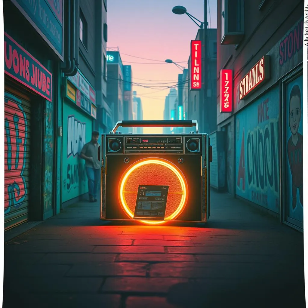 Boombox Blazin