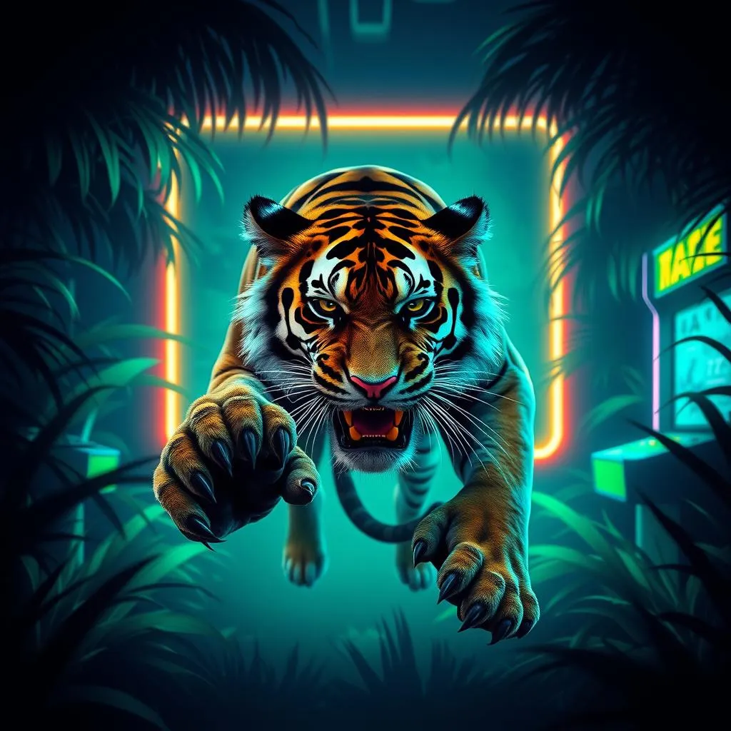 Grumpy Tiger’s Digital Roar