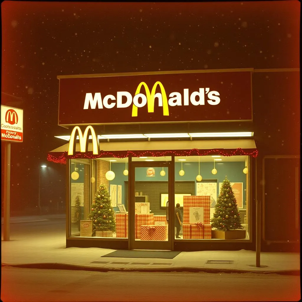 Holiday Cheers at McDonald's