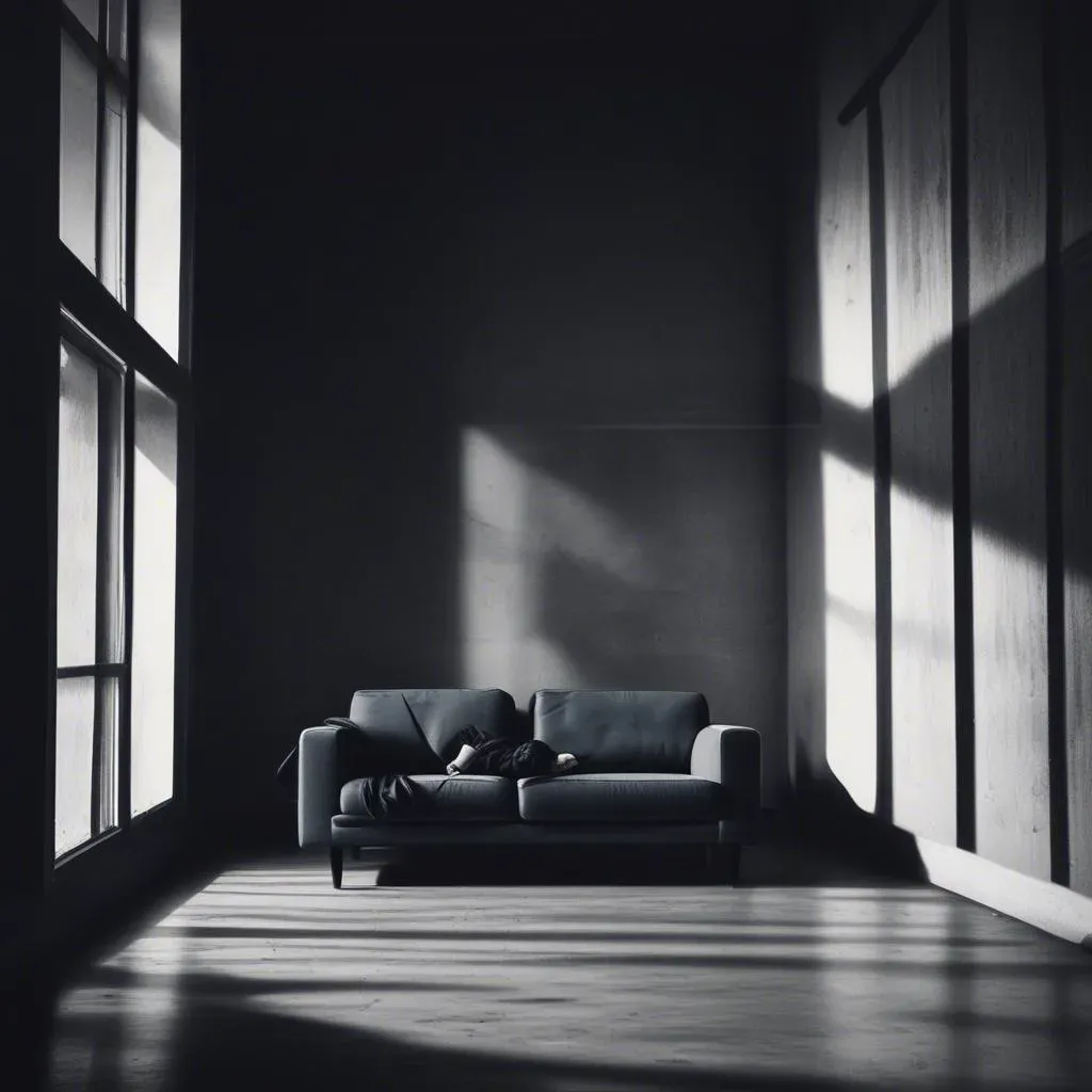 SLEEPING ON THE COUCH