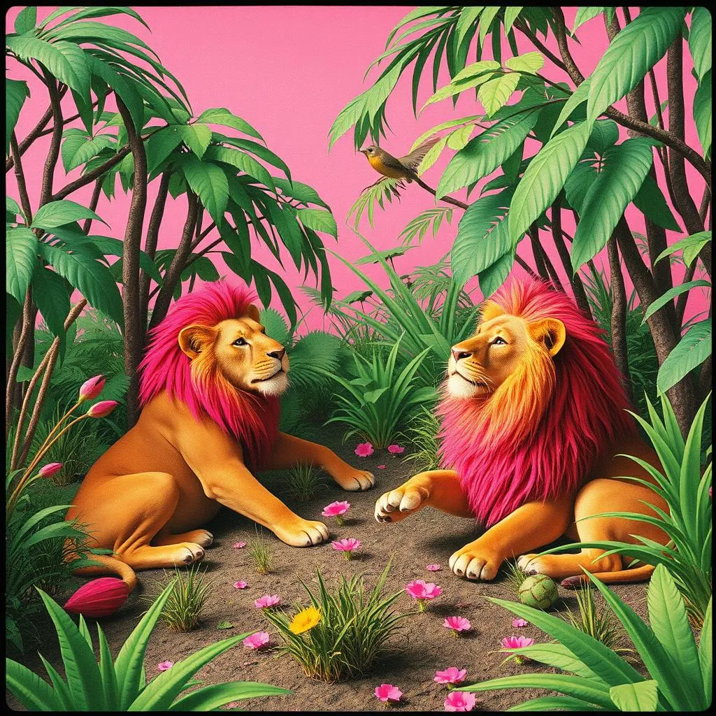 Pink lions Song