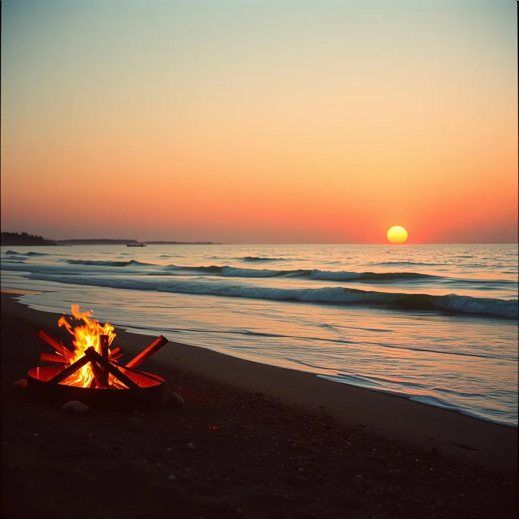 Beach in Summer