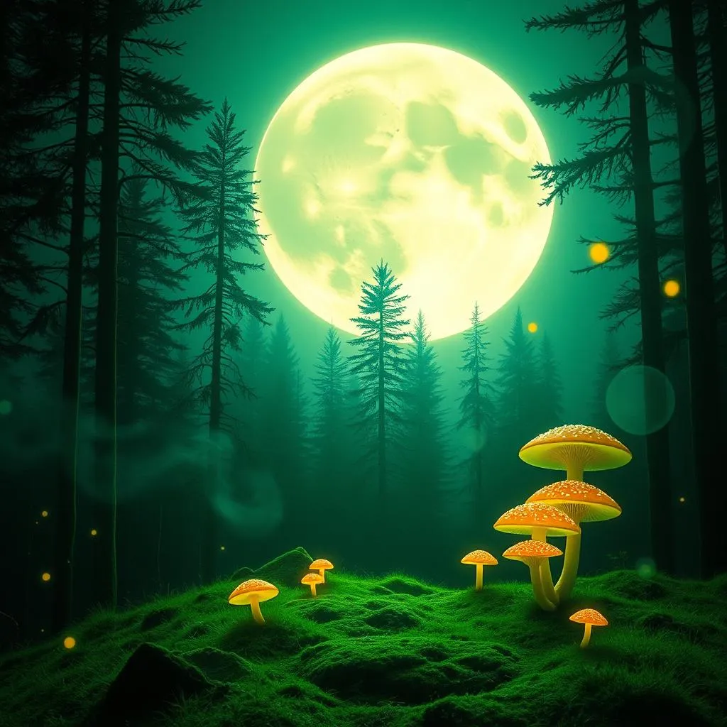 Moonlit Wilderness Escape
