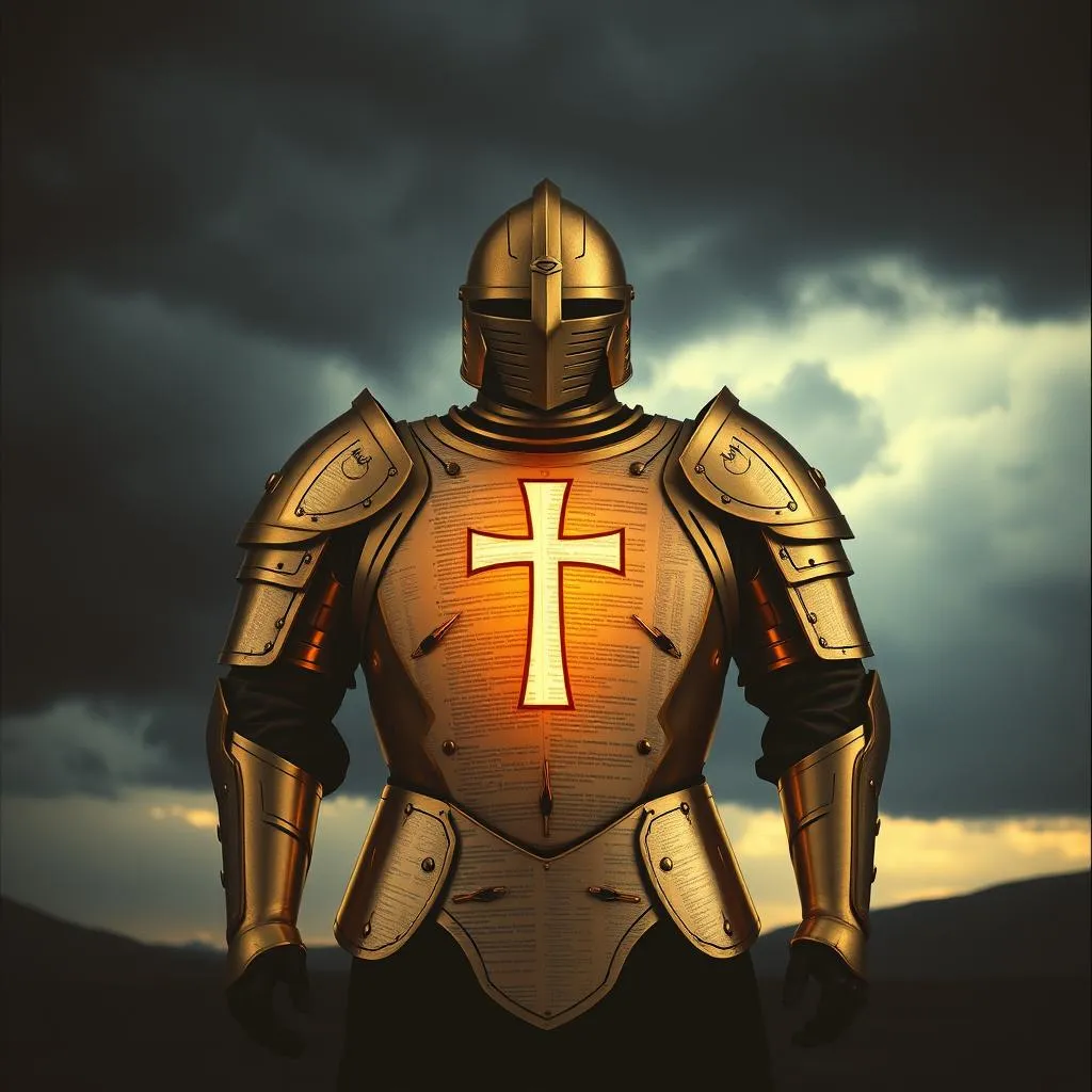 GOLD IN THE ARMOR