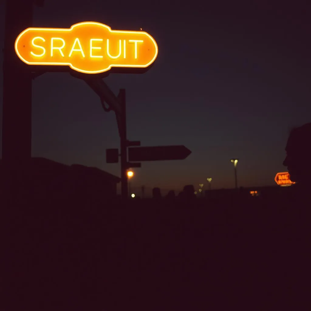 Under the Yellow Street Sign