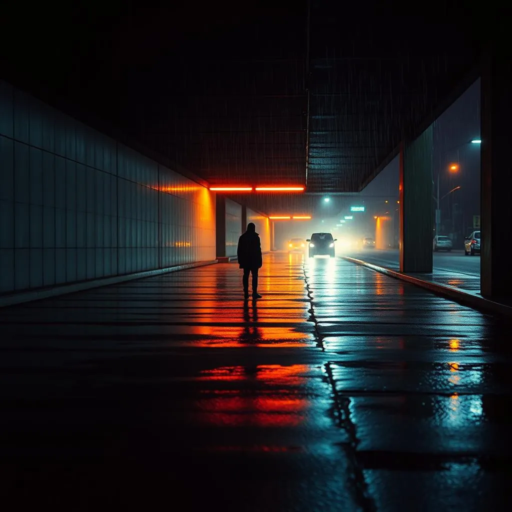 Under the bridge
