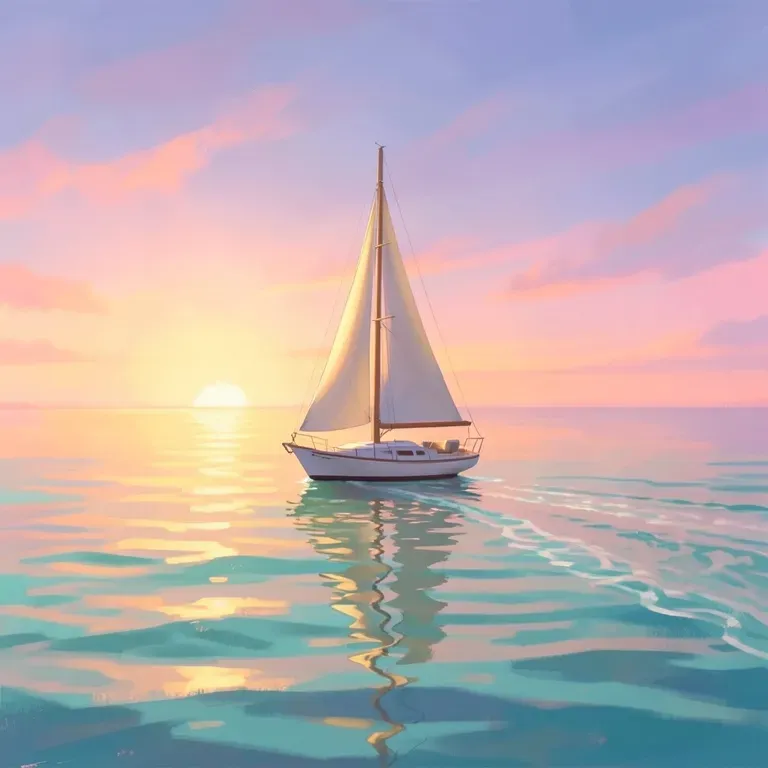 Sunset on the Water
