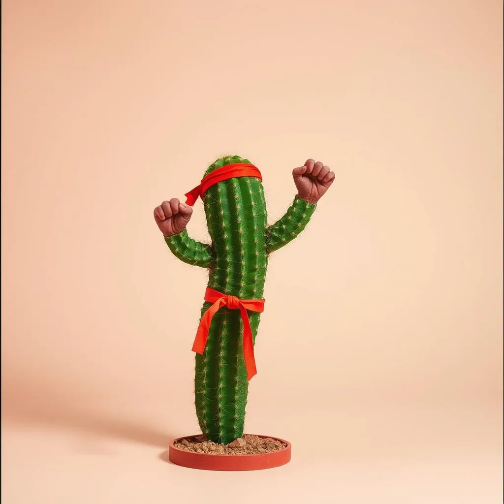 Titel: Mein Kaktus kann Karate