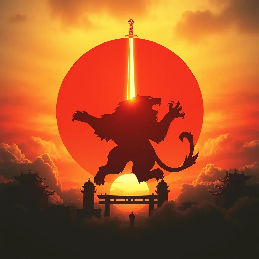When The Sky Sets Fire