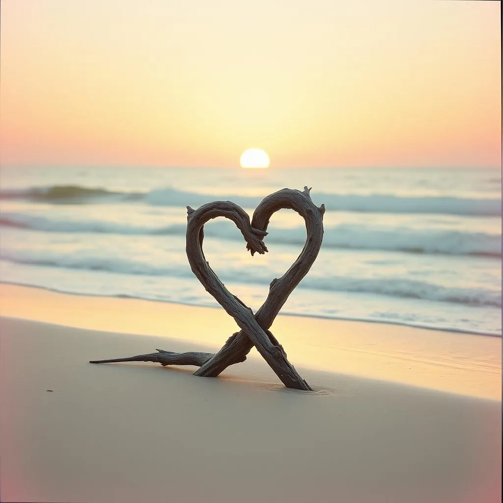 Driftwood Heart