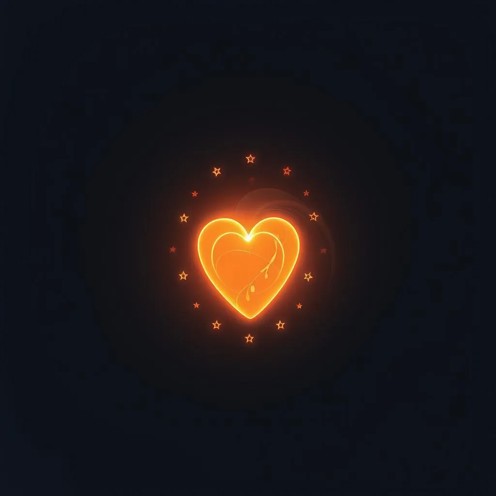 My heart beats alone