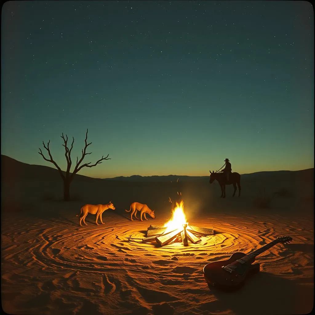 Lions in the Night