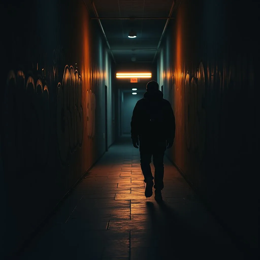 Shadowed Hallways of the Daily Struggle