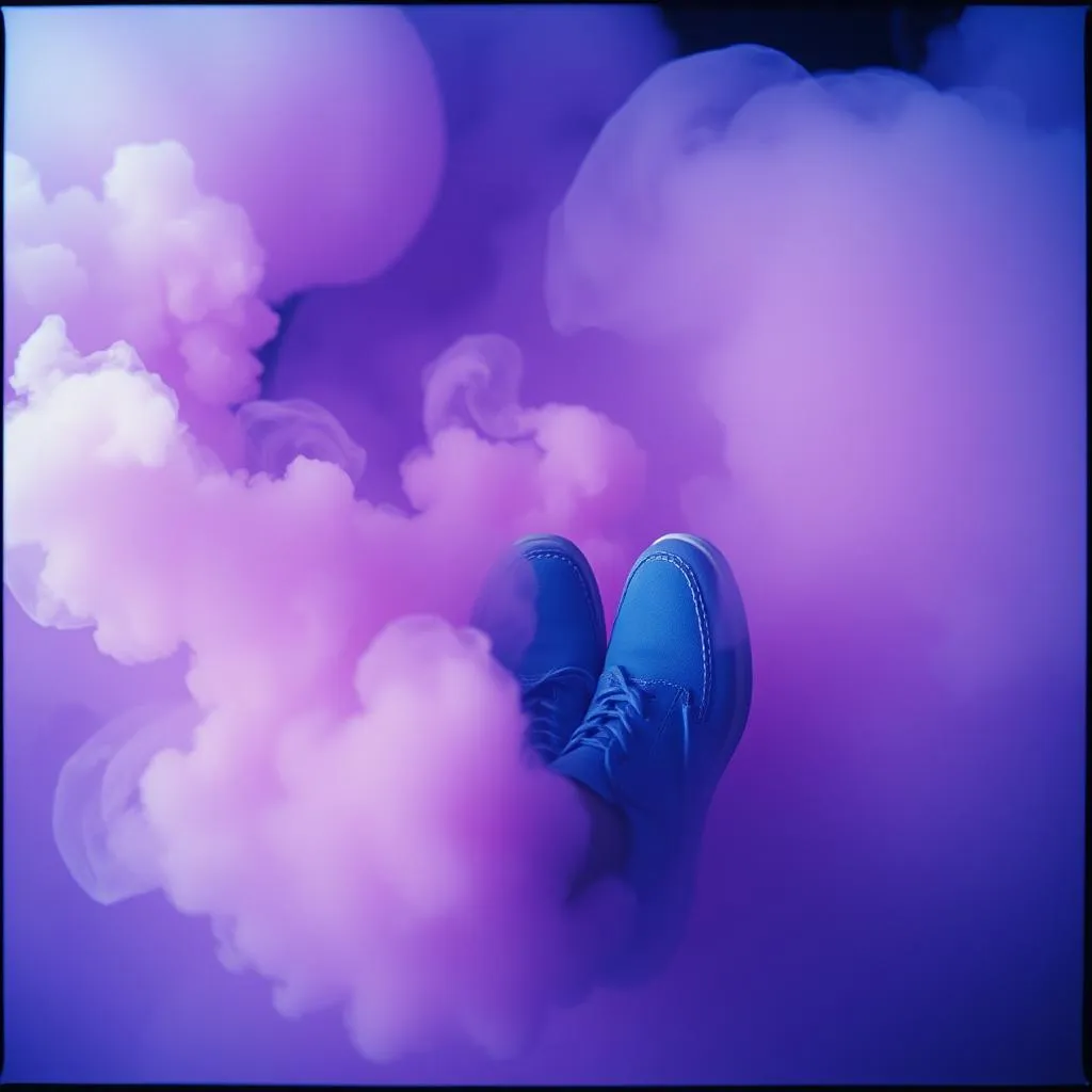 My Blue Suede KicK$