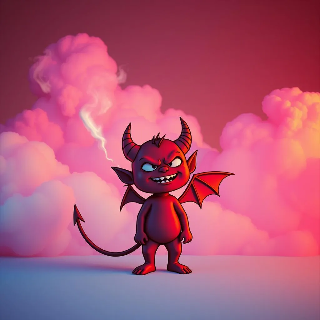 The devil gets smoked 