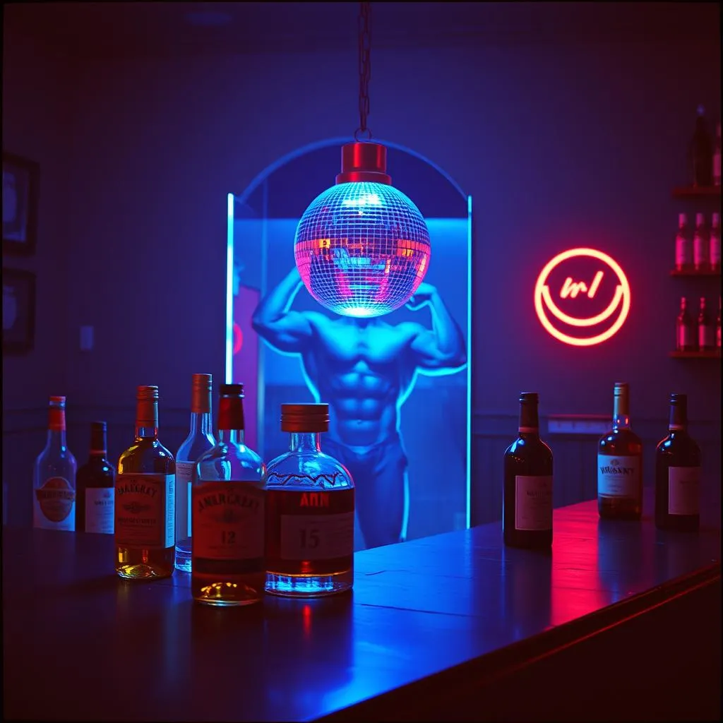 Out at the club