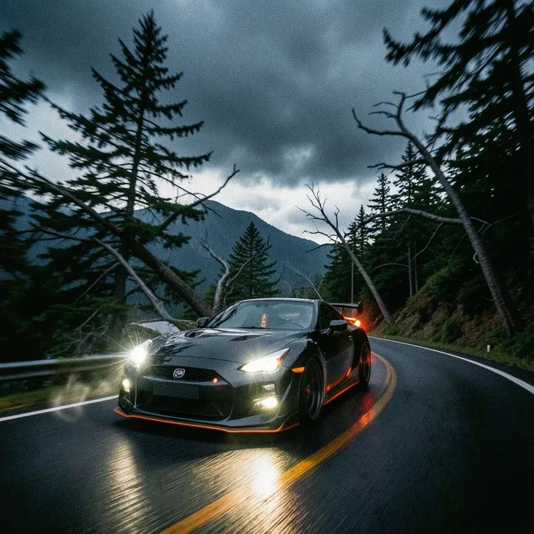 The Demon GT-R Drifter 富士の森の悪魔のGT-Rドリフター