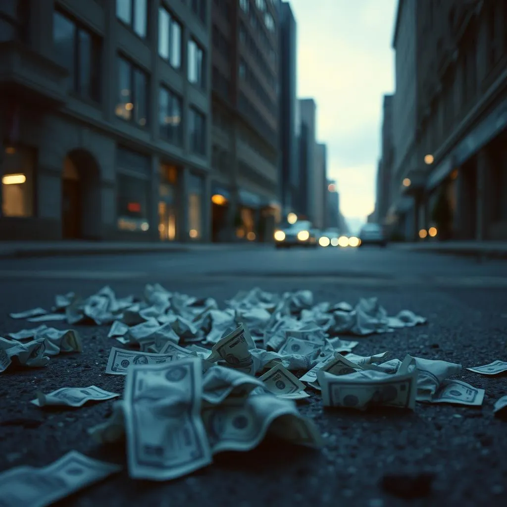 Crumpled Bills