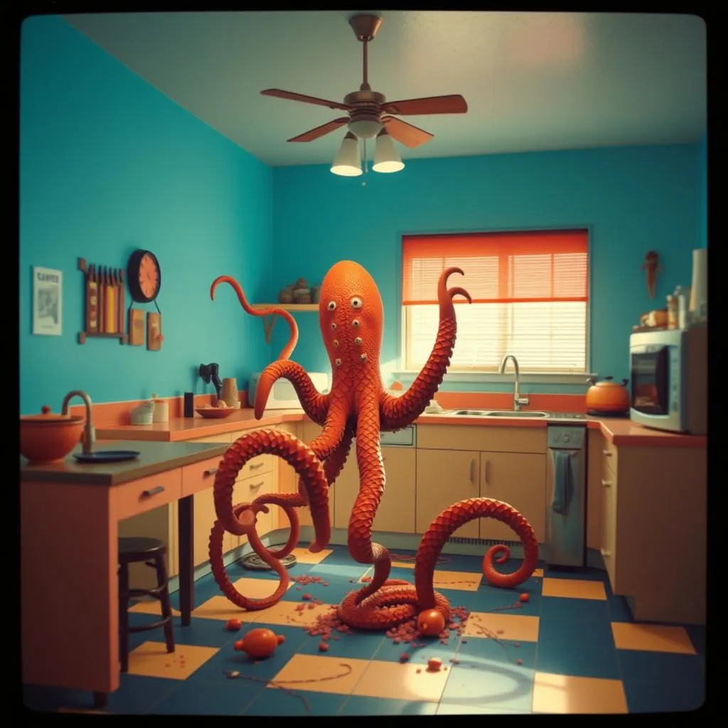 Kraken in my kitchen!!