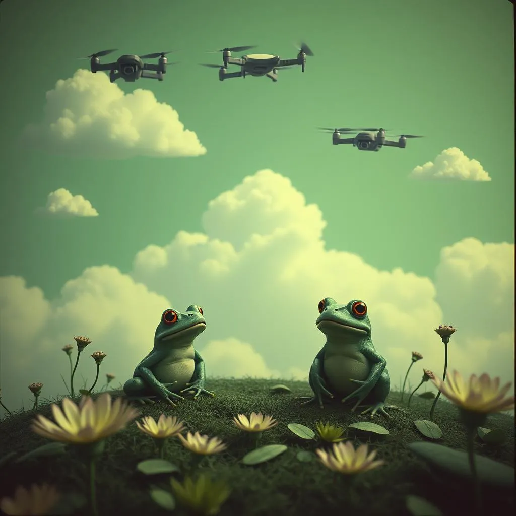Covid Drone Clones
